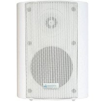 

AM30WSW-E Wall Speaker. 30, 15, 7.5, 3.75, watts @ 100 V, 8 ohms. c/w L brackets. Black or White. Per Pair