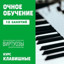 UNKNOWN Клавишные. 12 индивидуальных занятий
