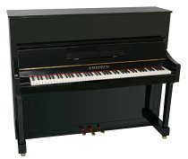 АМЕДЕУС Н123 Пианино черное полированое