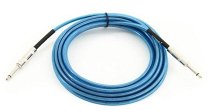 FENDER 20` CALIFORNIA INSTRUMENT CABLE LAKE PLACID BLUE - фото 2