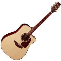TAKAMINE CP4DC-OV Dreadnought C/A, SOLID SPRUCE, OVANGKOL W/ SOLID BACK (All Gloss Natural), цвет натуральный CP4DC-OV Dreadnought C/A, SOLID SPRUCE, OVANGKOL W/ SOLID BACK (All Gloss Natural) - фото 2