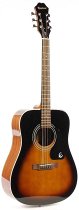 EPIPHONE DR-100 DREADOUGHT, цвет санберст - фото 3