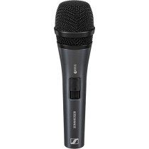 Sennheiser Import SENNHEISER E 835-S микрофон вокальный, динамический, кардиоидный, 40 – 16000 Гц, 2,7 мВ/Па, 350 Ом