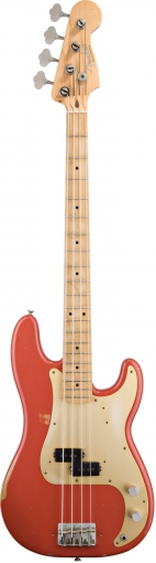 

Road Worn `50s Precision Bass, Maple Fingerboard, Fiesta Red, Красный