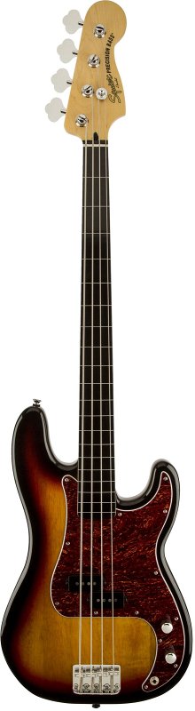 

SQUIER VINTAGE MODIFIED P BASS FL 3TS, Санберст